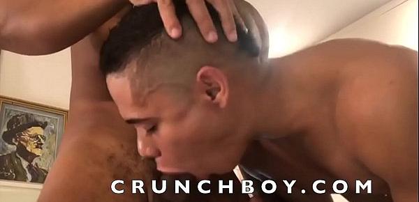  latino twink used by VIktor ROM at the hotel fro CRUNCHBOY